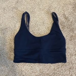 Navy and diamond dye lululemon align bra size 2